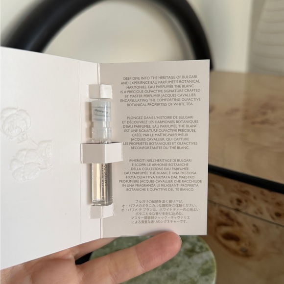 Bulgari Eau Parfumée - Thé Blanc Perfume - Picture 2 of 3
